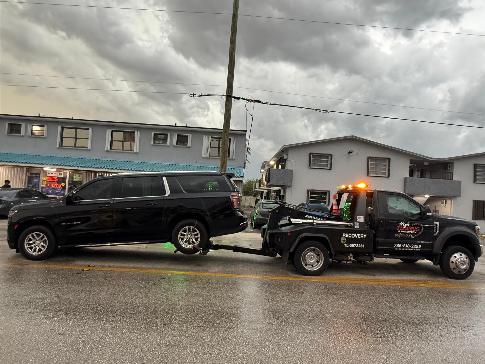 High Towing & Recovery night dispatch — Dadeland